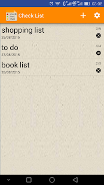 Image 3 for Easy Check list