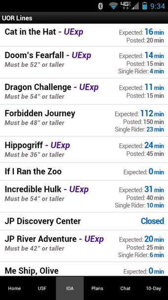Image 5 for Universal Orlando Lines