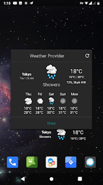 Image 0 for Weather Provider for Line…