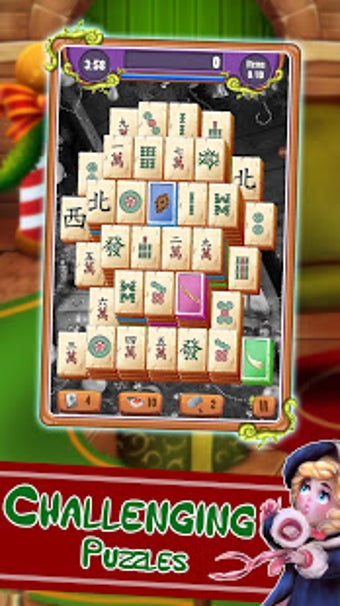 Imagen 1 para Christmas Mahjong Solitai…
