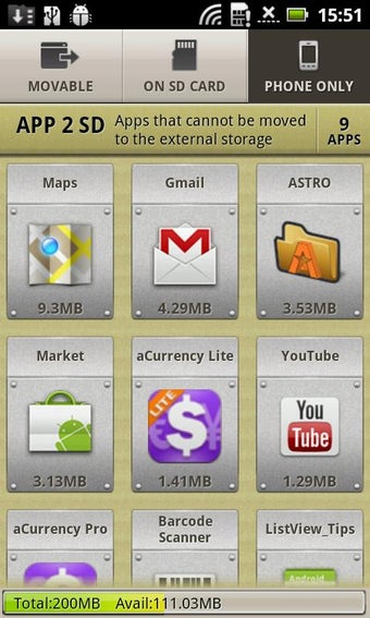 Image 3 for App 2 SD Pro (move apps t…