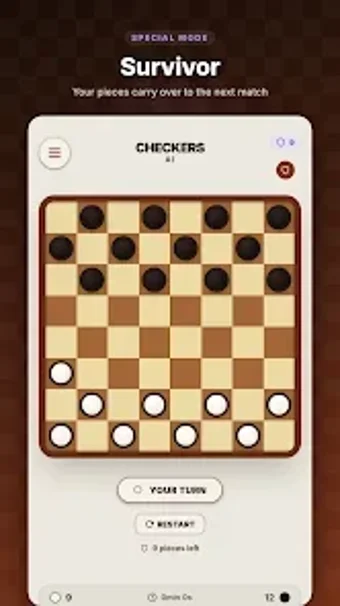 Image 0 for Checkers AI Offline