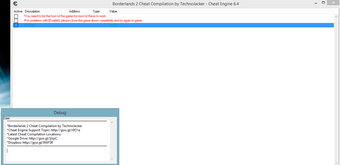 Image 0 for Borderlands 2 Cheat Engin…