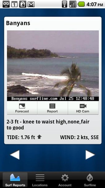 Image 0 for Surfline Surf Report
