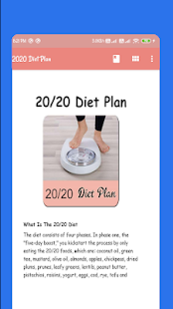 Image 1 for 20/20 Diet Plan