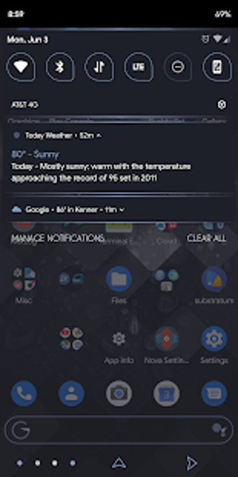 Image 0 for Aurora - Substratum Theme