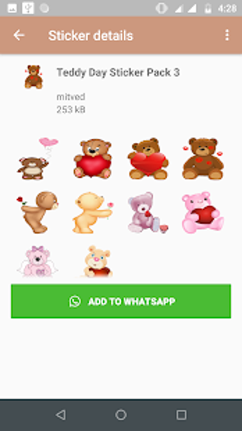 Image 1 for Teddy Bear Stickers for W…