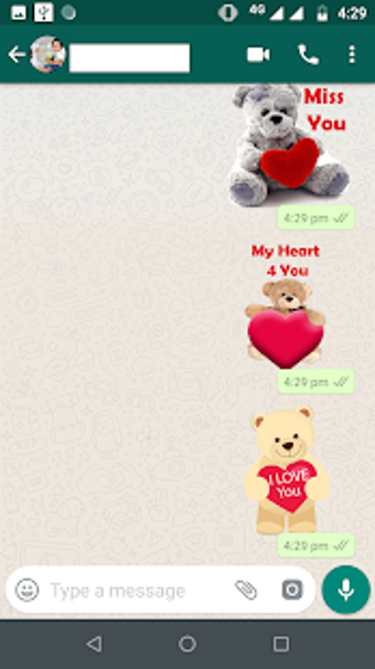 Image 3 for Teddy Bear Stickers for W…