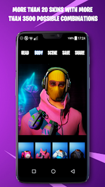 Imagen 2 para FortSkin - Skin creator B…
