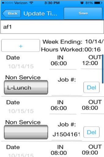 Image 0 for Job Costing Timesheet