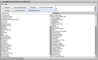 Image 0 for iRedSoft Sort List (32-bi…