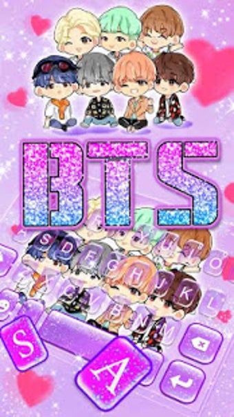 Imagen 2 para BTS Love Keyboard