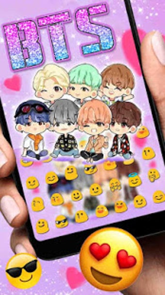 Imagen 1 para BTS Love Keyboard