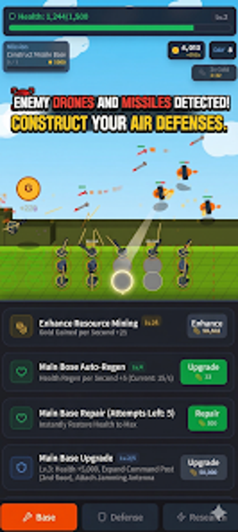 Imagen 0 para Base Defense: Drone War