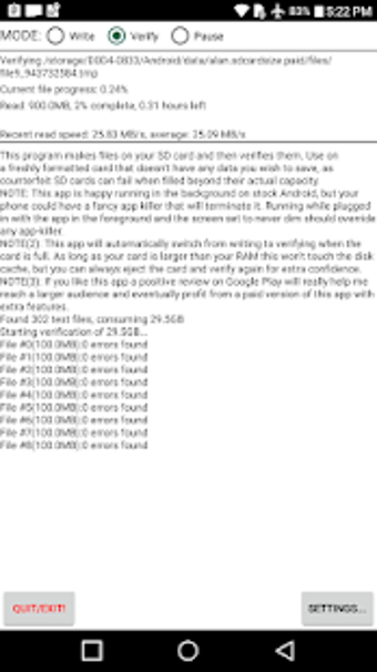 Image 1 for True SD Card Capacity & S…