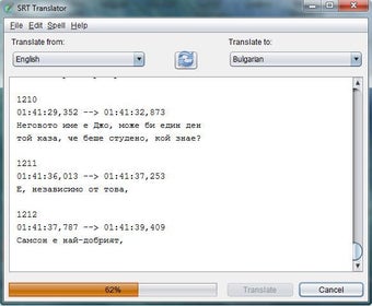 Image 0 for Srt Translator