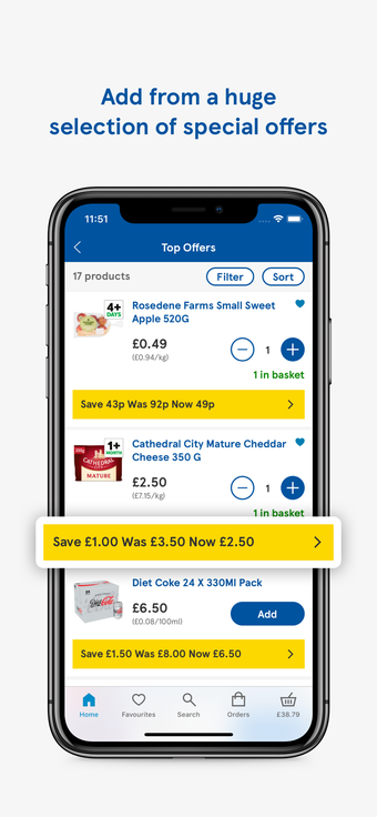 Imagen 2 para Tesco Groceries for iPhon…