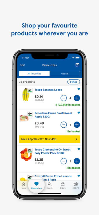 Imagen 0 para Tesco Groceries for iPhon…