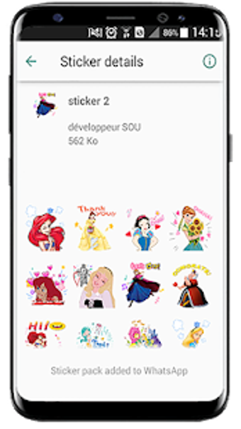 Image 0 for Cute princess stickers fo…