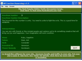 Image 0 for Enochian Numerology