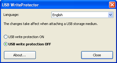 Image 0 for USB WriteProtector