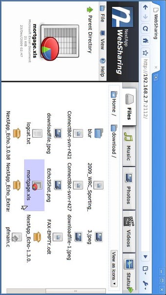 Imagen 1 para WebSharingLite File/Media…