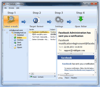 Imagen 0 para Kite Outlook Express Conv…