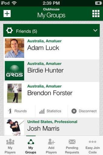 Imagen 0 para Golf Stats