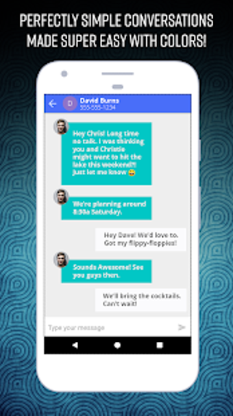 Imagen 1 para Messenger Home - Launcher…