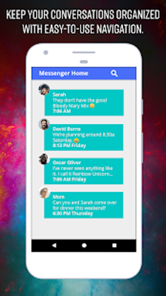 Imagen 0 para Messenger Home - Launcher…