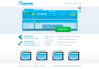 Image 2 for OnePageOnly Time & Call T…