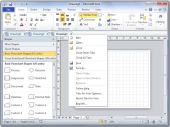 Image 0 for Tabs for Visio