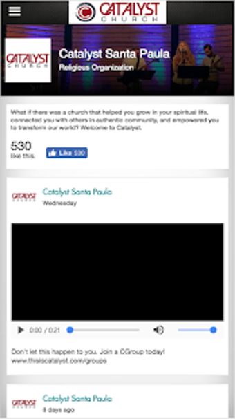 Image 1 for Catalyst Church - Santa P…