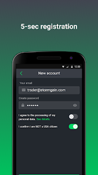 Imagen 3 para StormGain: Cryptocurrency…