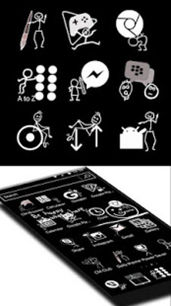 Imagen 1 para Black and White Blackboar…