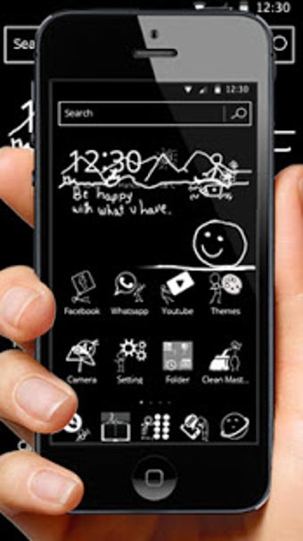 Imagen 3 para Black and White Blackboar…