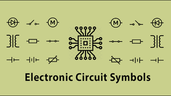 Imagen 1 para Electronic Circuit Symbol…