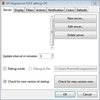 Image 0 for Nagstamon