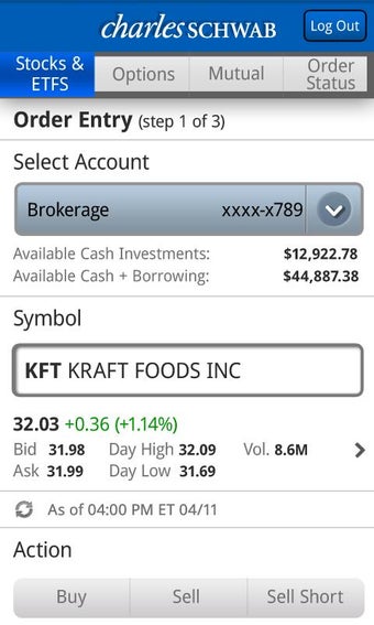 Image 0 for Schwab Mobile