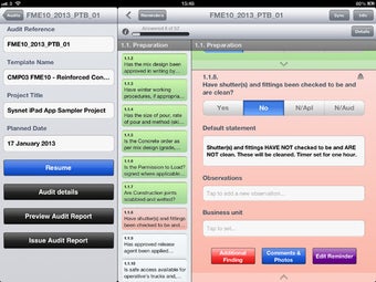 Image 0 for Snagmaster Audit