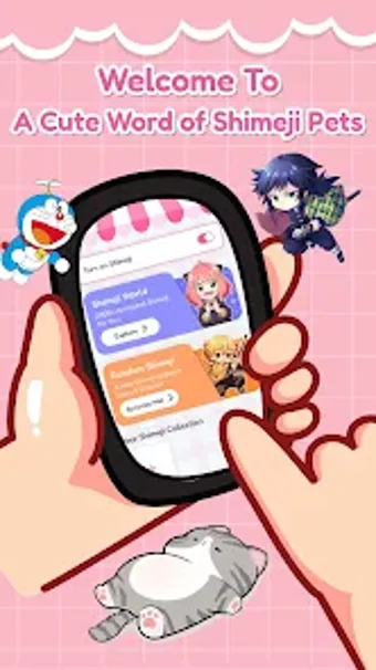 Image 0 for Shimeji Kawaii DIY Screen…