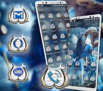 Imagen 1 para Angry Shiva Launcher Them…