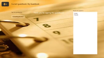 Imagen 1 para Sign My Guestbook for Win…