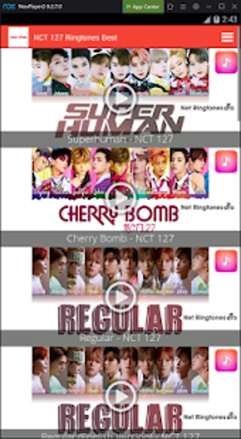 Image 0 for NCT 127 Ringtones Best