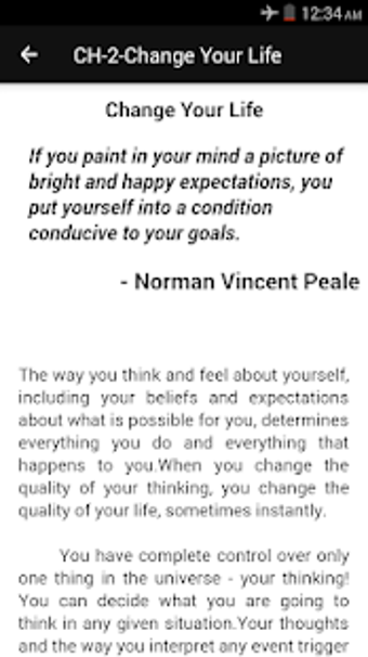 Change Your Thinking,Change Your Life Screen Records 2