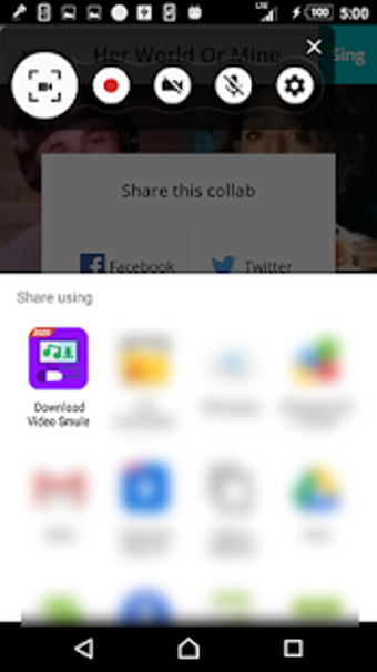 Imagen 0 para Download Video for Smule …