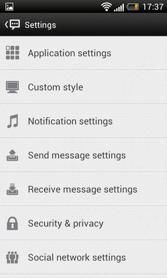 Image 3 for Handcent 5 Skin Sense