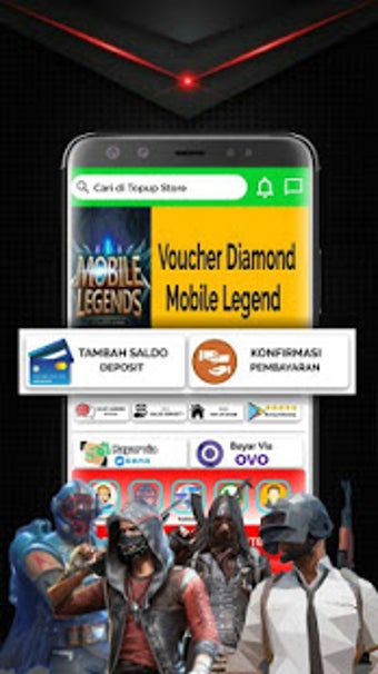 Image 1 for TopUp Store - Voucher Gam…