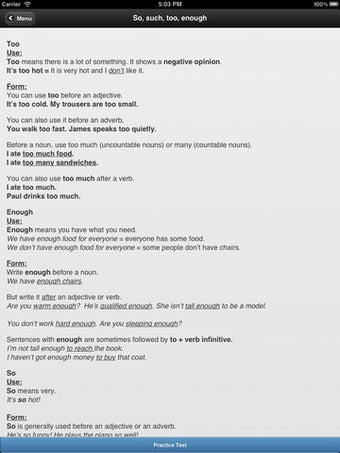 Imagen 5 para English Grammar Practice