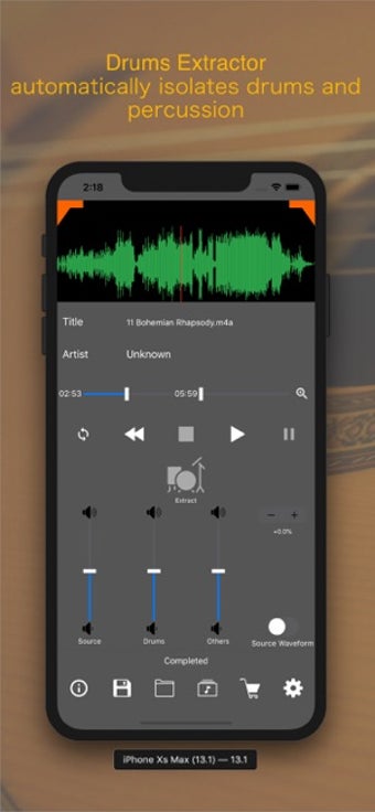 Image 2 for Drums Extractor - for mus…